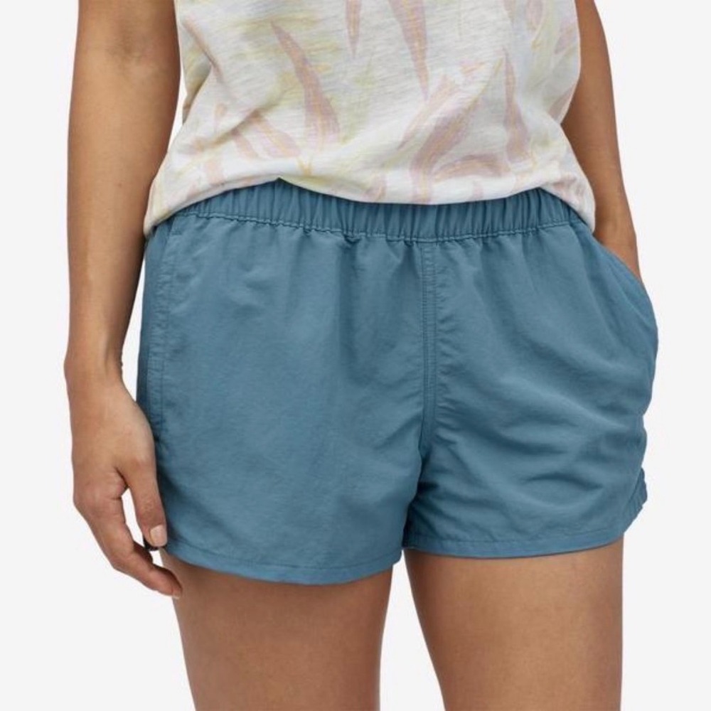 Patagonia Baggies Shorts Womens Small Pigeon Blue PGBE 57043 SP20 Nylon 2.5"